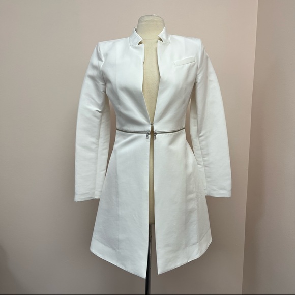 BCBGMaxAzria Jackets & Blazers - BCBGMAXAZRIA Long Blazer in White